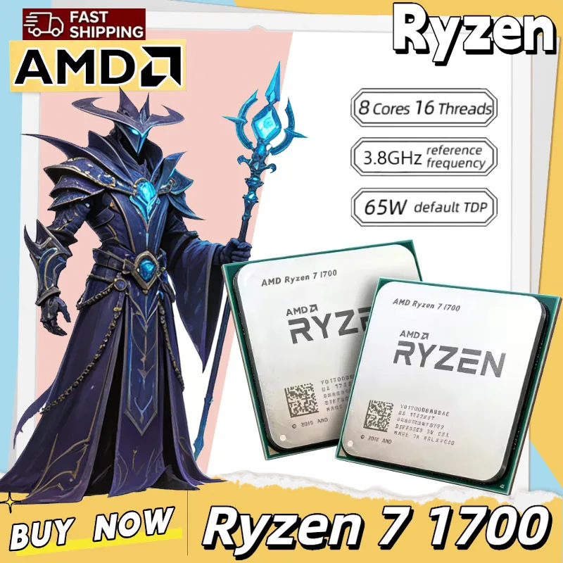 Amd Cpu Ryzen 7 - AMD Ryzen 7 1700 3.0GHz Prosesor