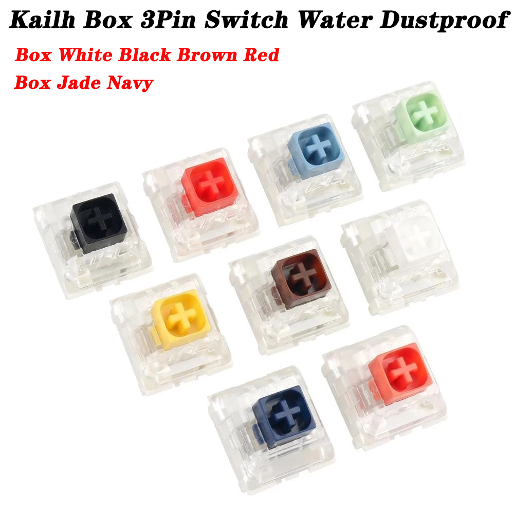 Keyboard Gaming Blue Switch - Saklar Mx Kotak Kailh Putih Merah