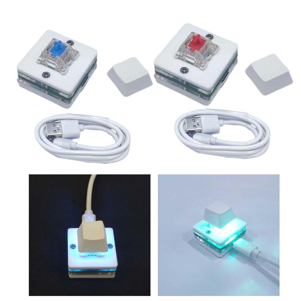 Gaming Keyboard No Rgb - Keyboard Mekanik Mini USB dengan 1