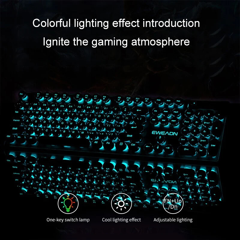Set Keyboard dan Mouse Retro P - Gaming Keyboard Nearby ulasan dan harga