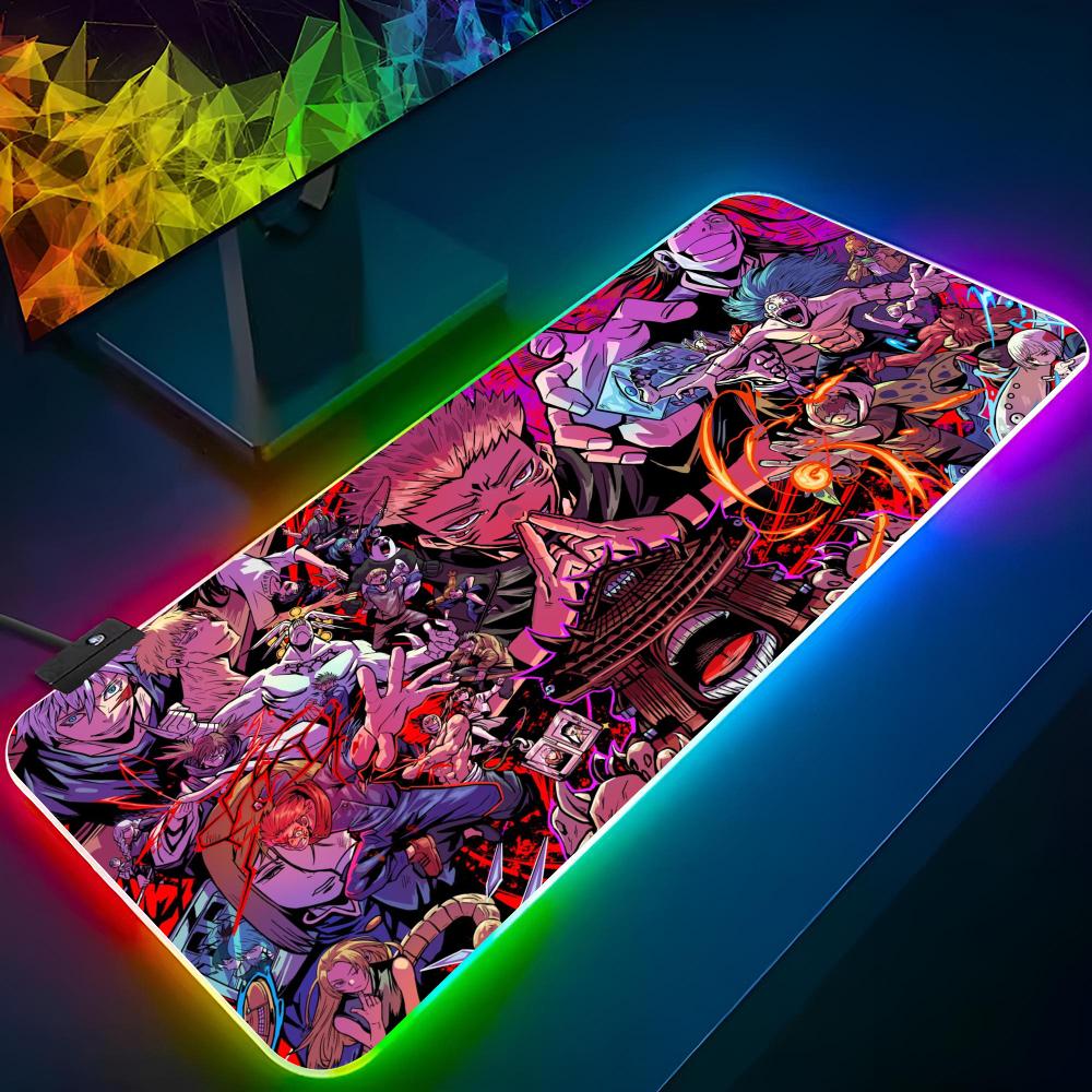 Alas Mouse Anime J-jujutsu K-k - Gaming Keyboard No Rgb ulasan dan harga