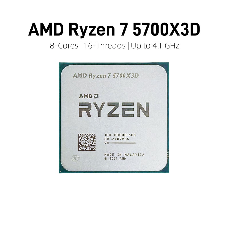 AMD Ryzen 7 5700X3D R7 5700X3D - Amd Cpu Ryzen 7 ulasan dan harga