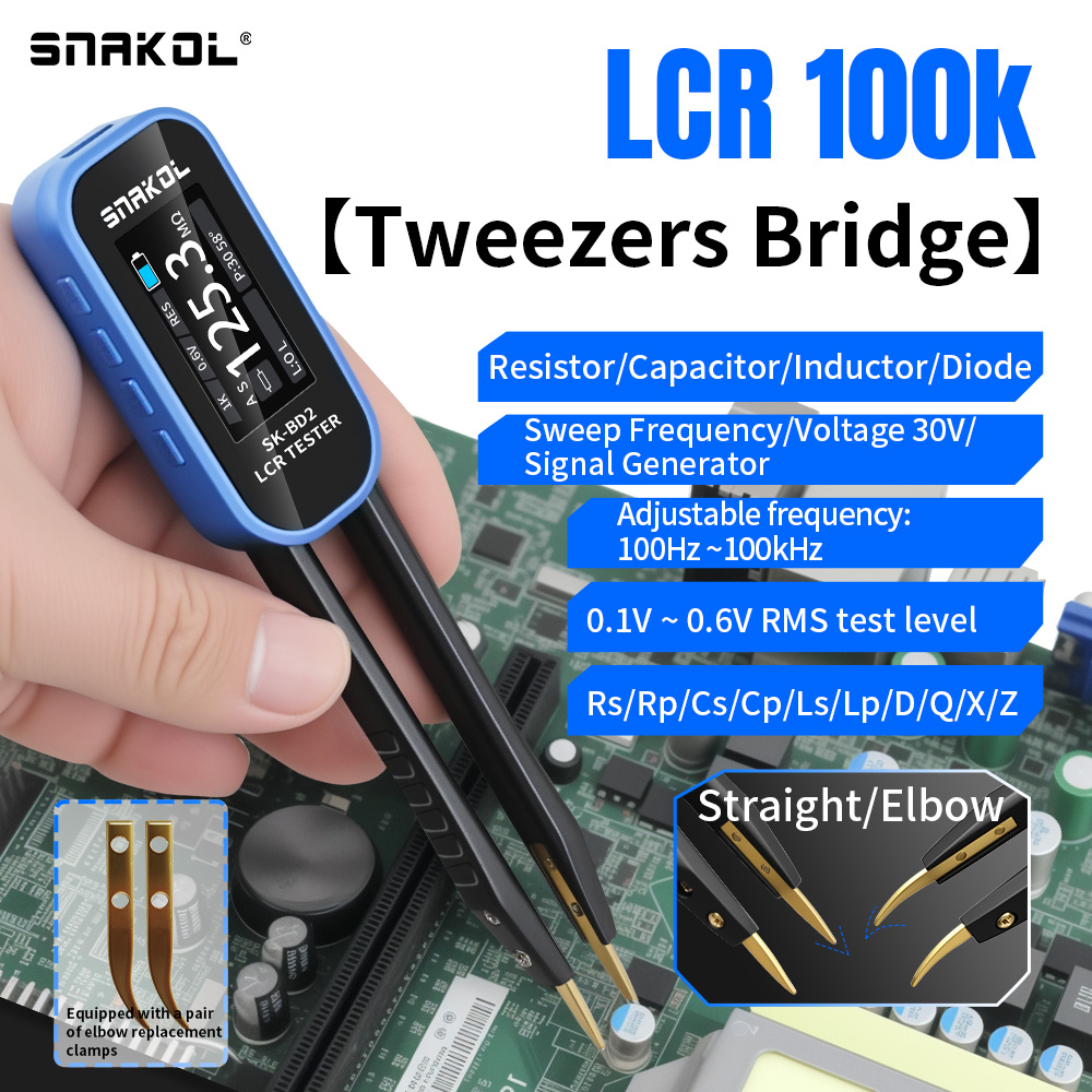 SNAKOL BD2 Smart Tweezer LCR D - Gaming Keyboard Test ulasan dan harga