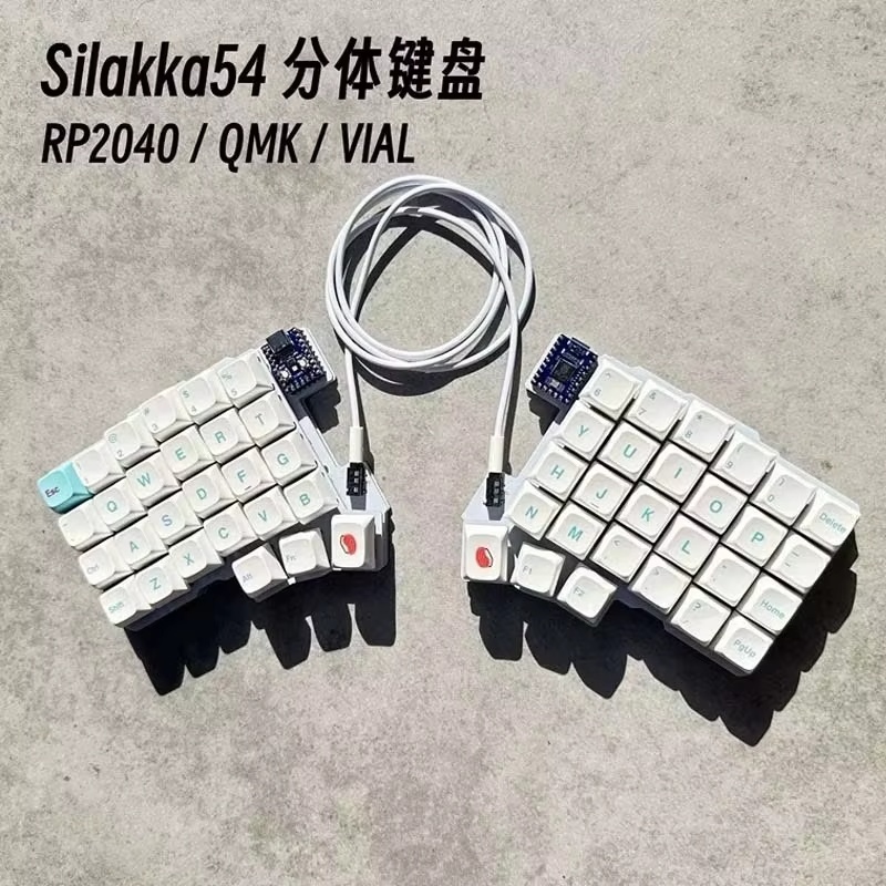 Silakka54 Keyboard Mekanik Erg - Gaming Keyboard Hot Swappable ulasan dan harga
