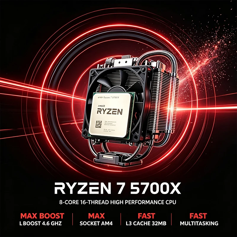 Prosesor AMD Ryzen 7 5700X 8-C - Amd Cpu Ryzen 7 ulasan dan harga