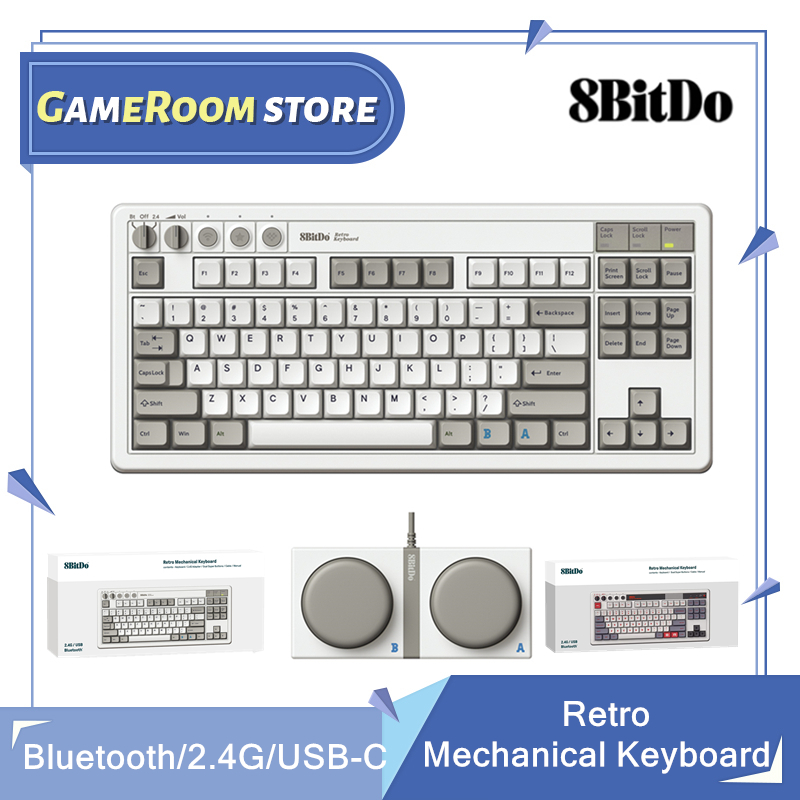 Keyboard Mekanikal Retro 8Bitd - Gaming Keyboard Hot Swappable ulasan dan harga