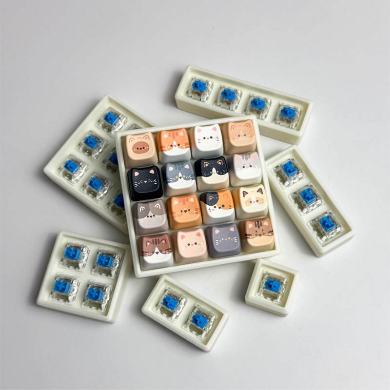 Cat Axis Tester Siamese Calico - Gaming Keyboard Test ulasan dan harga