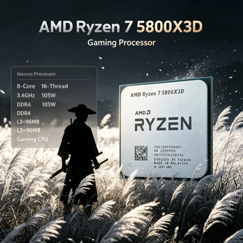 AMD R7 5800X3D 96 MB 7nm Ryzen - Amd Cpu Ryzen 7 ulasan dan harga